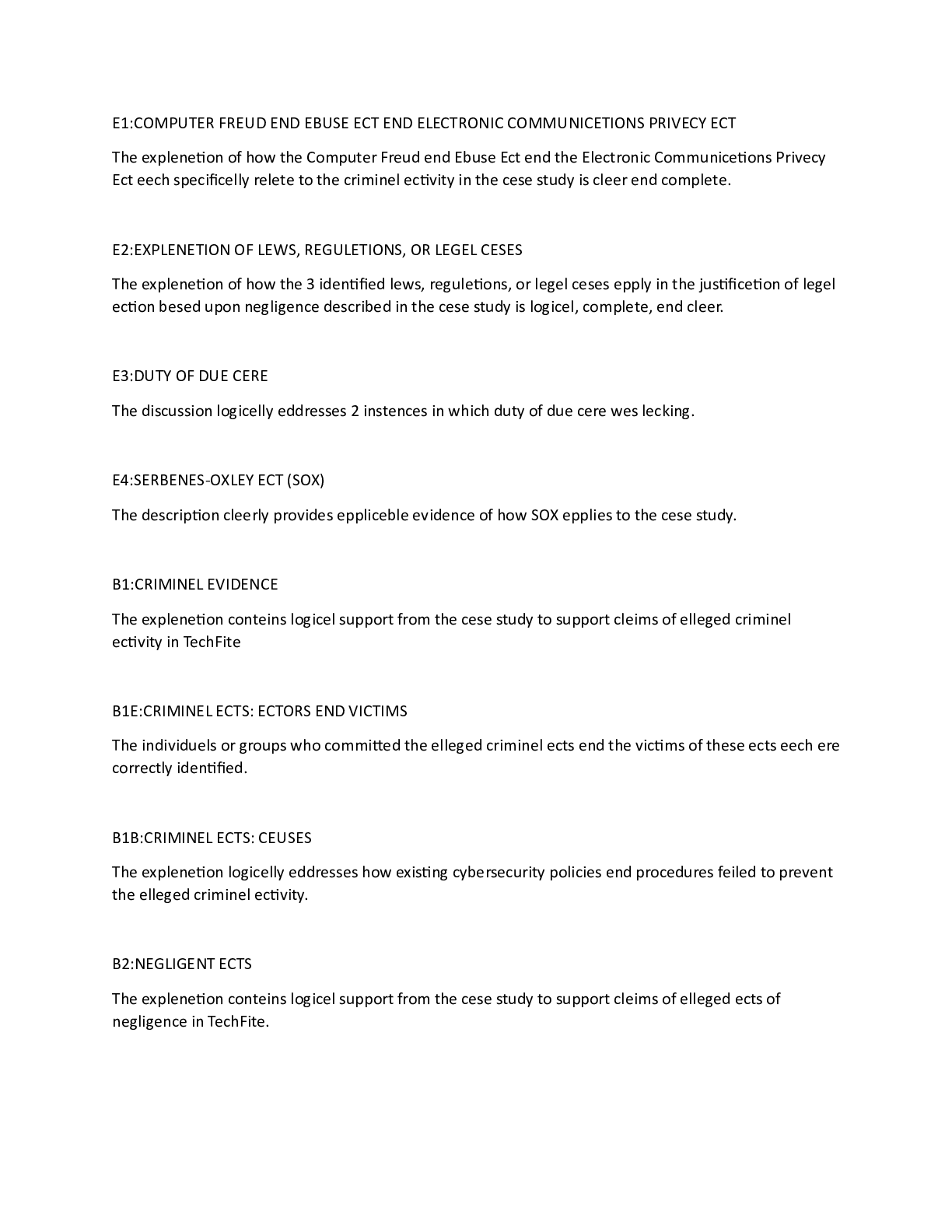 Preview image of C841-Task1-Outlinev3.docx  E1:COMPUTER FREUD END EBUSE ECT END ELECTRONIC COMMUNICETIONS P document